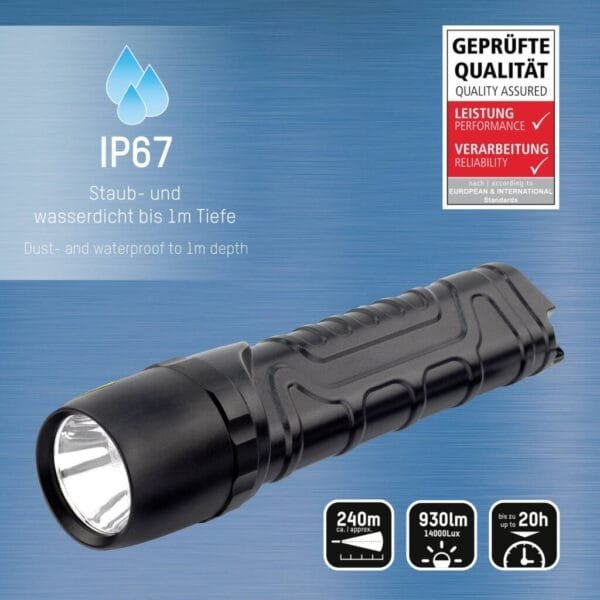 Ansmann M900P Ficklampa 930Lm